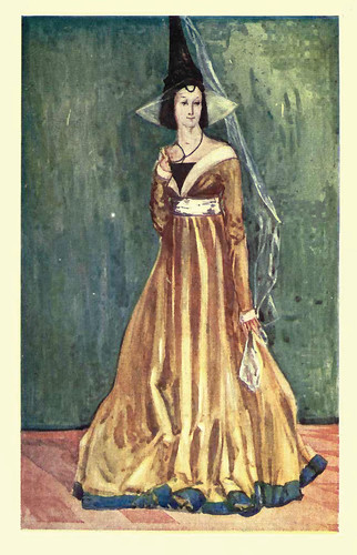 09- Vestimenta mujer epoca Eduardo IV (1461-1483)