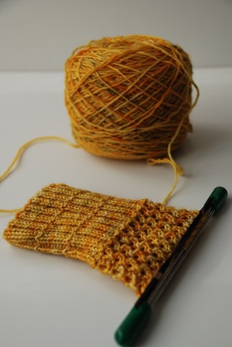 TTL mystery sock (by aswim in knits)