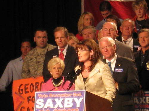 Sarah Palin speaks in Savannah