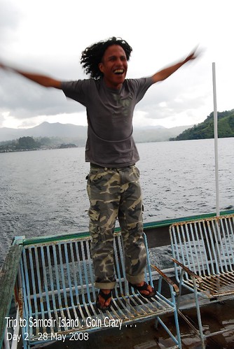 Trip To Samosir Island : Batak Man Going Madness
