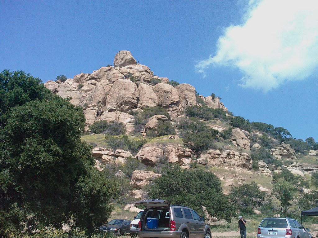 Stoney point rocks from the entrance