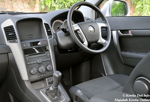 Captiva Interior. Chevrolet