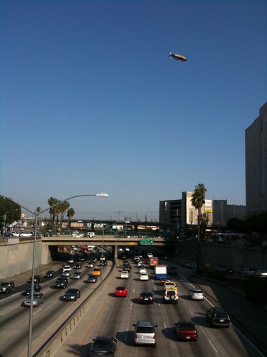 The 101, Los Angeles, with zeppelin