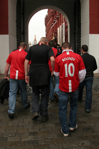 English fans in Moscow ©  Elena Pleskevich