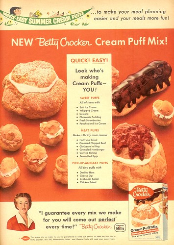 Breezy Easy Summer Cream Puff - Betty Crocker - 1957 (by senses working overtime)