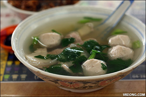 yam rice soup