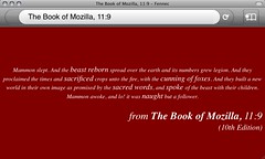Fennec - The book of Mozilla