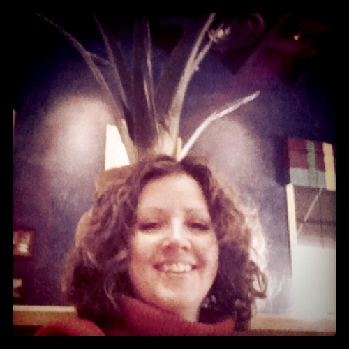Happy Birthday (almost) to me with an aloe head.