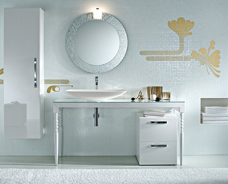 Contemporary Classic Bathroom Vanity from Idea Group 