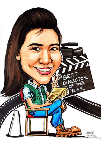 Caricature theme - movie director