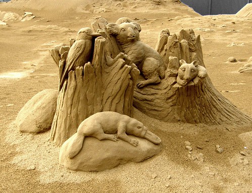 Sand Sculpture Festival by Grete Howard.