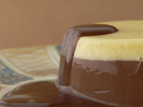 Panna Cotta and Milk-Chocolate Jelly