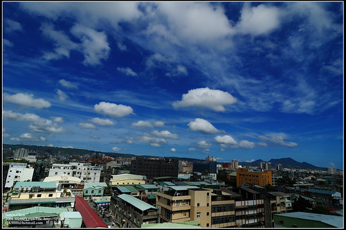 辛樂克颱風前的天空