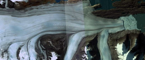 Upsala from Google Earth
