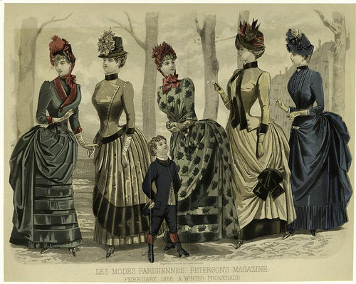 015- Les Modes parisiennes-Un paseo en invierno 1886