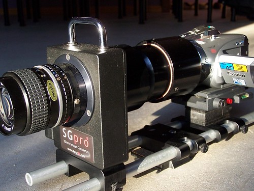 Canon HV20 & SG Pro rig