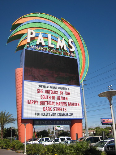 Marquee at Cinevegas 2008