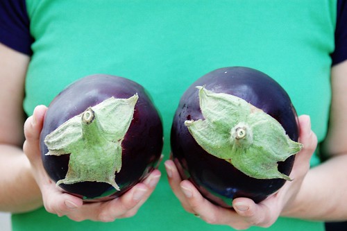 My eggplants.