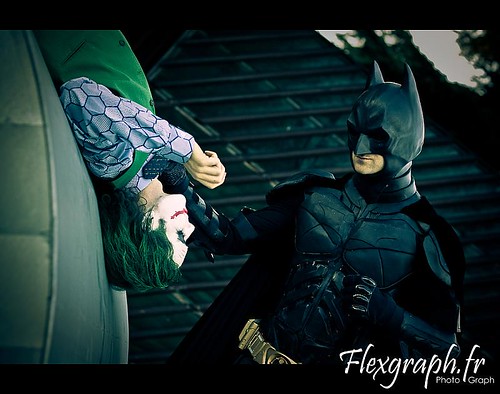 Cosplay Batman Joker The Dark Knight