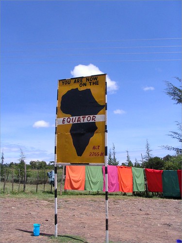 你拍攝的 31 Kenya - Equator。