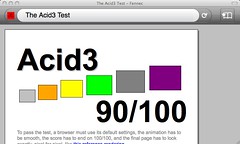 Acid3 Test on Fennec
