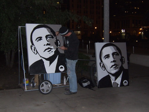 Paint by Numbers Obama