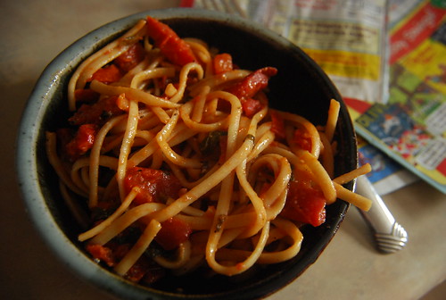 Leftover pasta