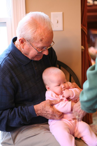 Grandpa Brown and Leah