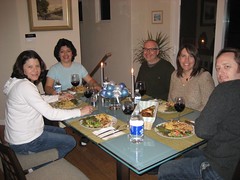 Doris & Jen cooked a fantastic chicken dinner. (12/31/2007)