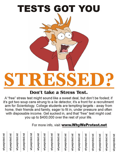 Stress Test Flier for Universities