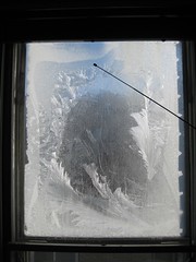 Livingroom window frost