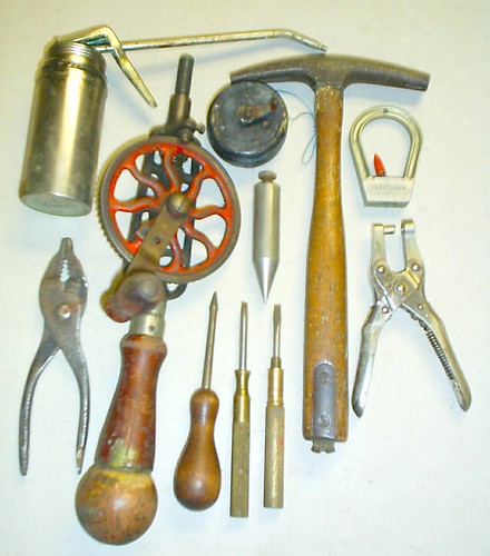 vintage tools portrait