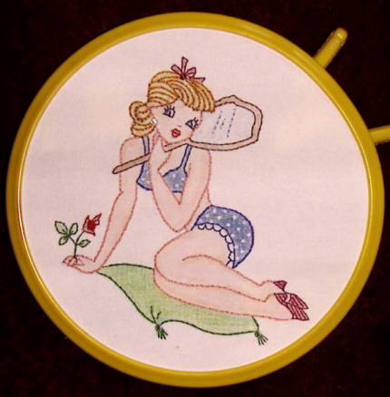 Pin Up - Tinted Embroidery 