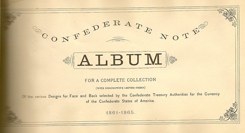 Thian Confederate Note Album