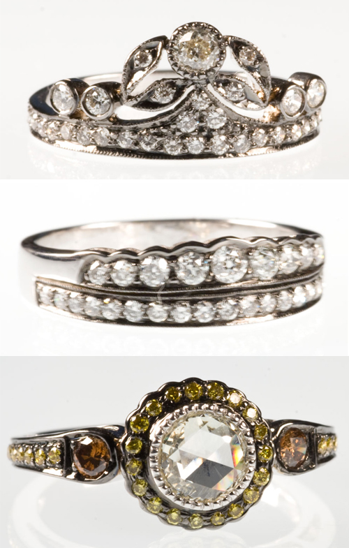 queen elizabeth wedding ring. These rings from Manak remind
