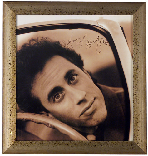 jerry seinfeld children pictures. Jerry Seinfeld Signed Poster