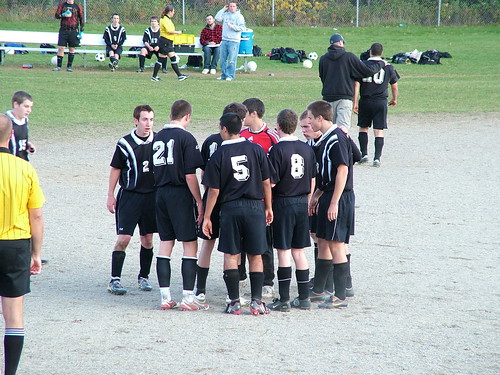 Houlton High School. Houlton high school soccer huddle! | Flickr - Photo Sharing!