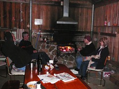 Fireside Chats in Pioneer Hut