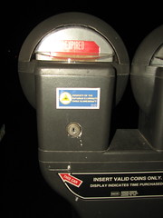 Illuminati-owned parking meter