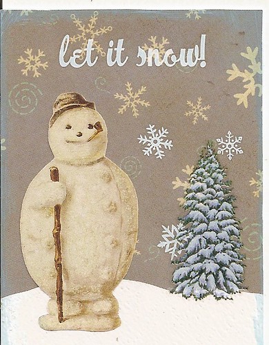 4 Let it snow, said the snowman