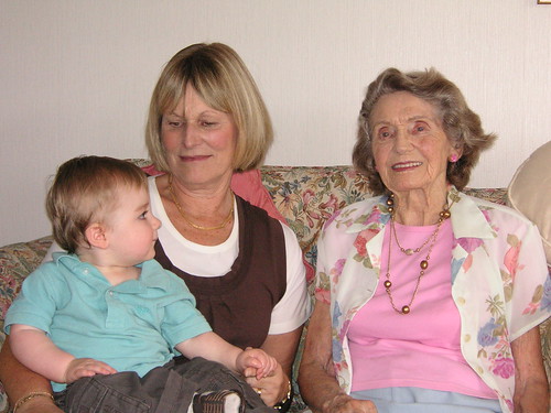 with nana and great grandmother
