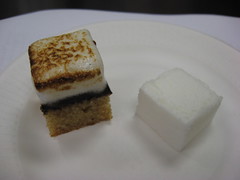French Culinary Institute: S'mores petit four and Rose champagne marshmallow