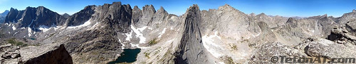 Cirque of the Towers Panorama