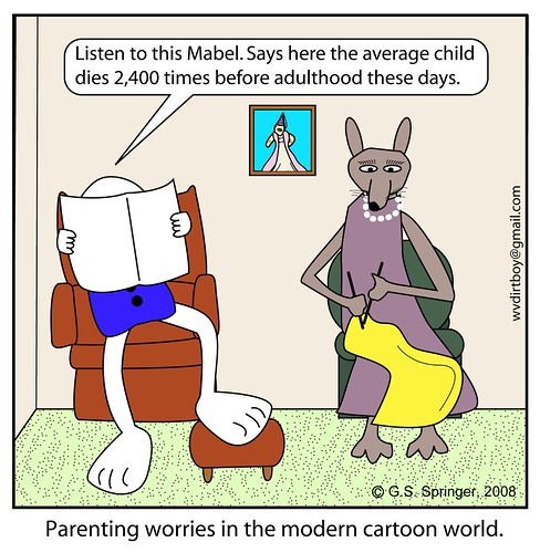  Cartoon Parents and Children 