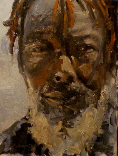 Oild Portrait by David Simons