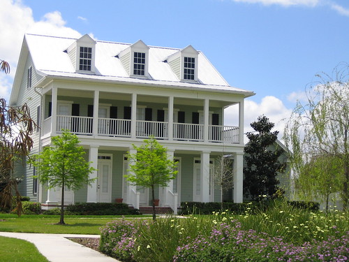 mansions in florida. One of the many dream homes and mansions of Celebration, Florida. The details on the houses and perfection of them, the lawn, the flowers, is absolutely