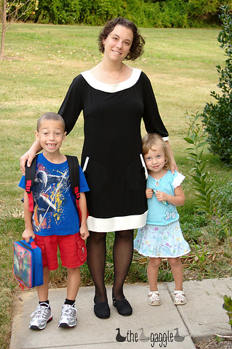First Day 2008 - Two Kids