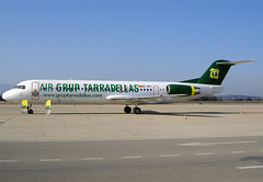 Air Grup Tarradellas (Girjet) Fokke 100 EC-IPV GRO 11/01/2007