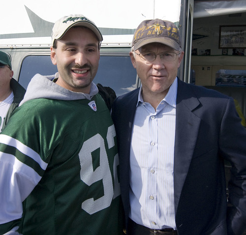 dave with owner woody johnson