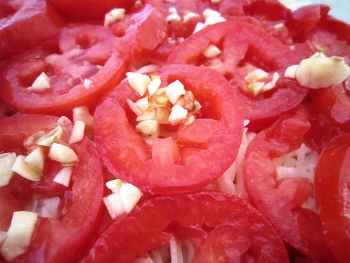 Garlic and tomatoes